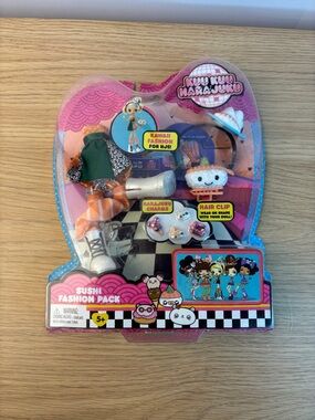 Mattel Kuu Kuu Harajuku Sushi Fashion Pack, model FFB29 NEW!